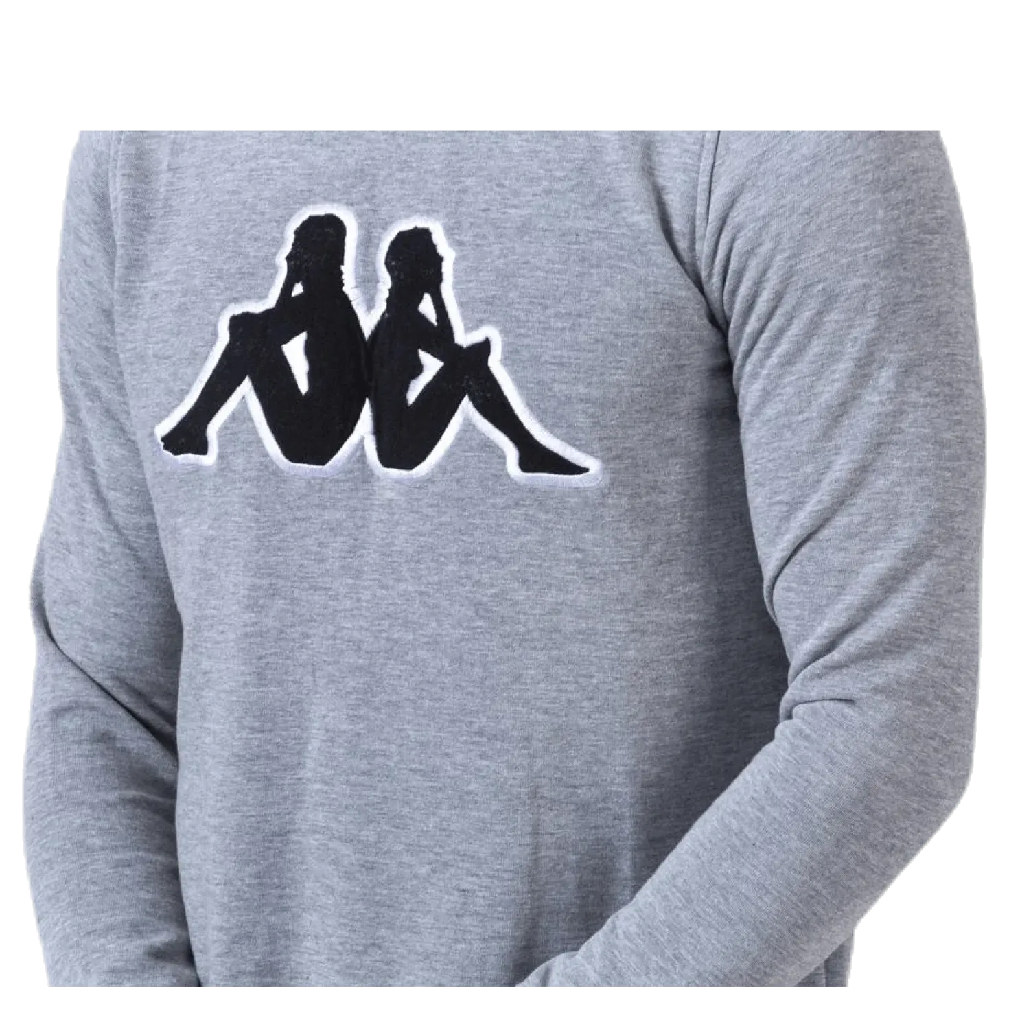 Sweat RN, Logo Airivit Black/Grey