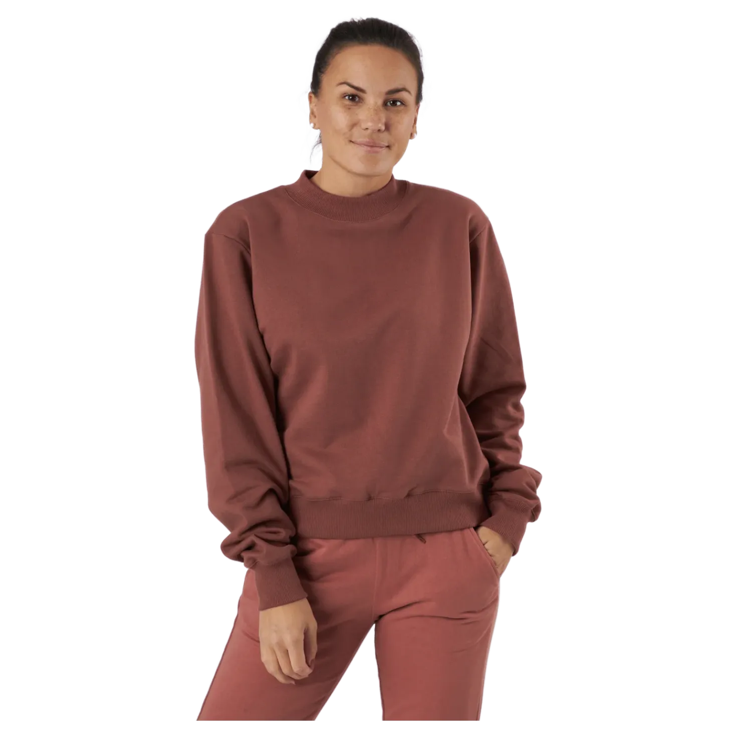 Sweatshirt Rust Brown