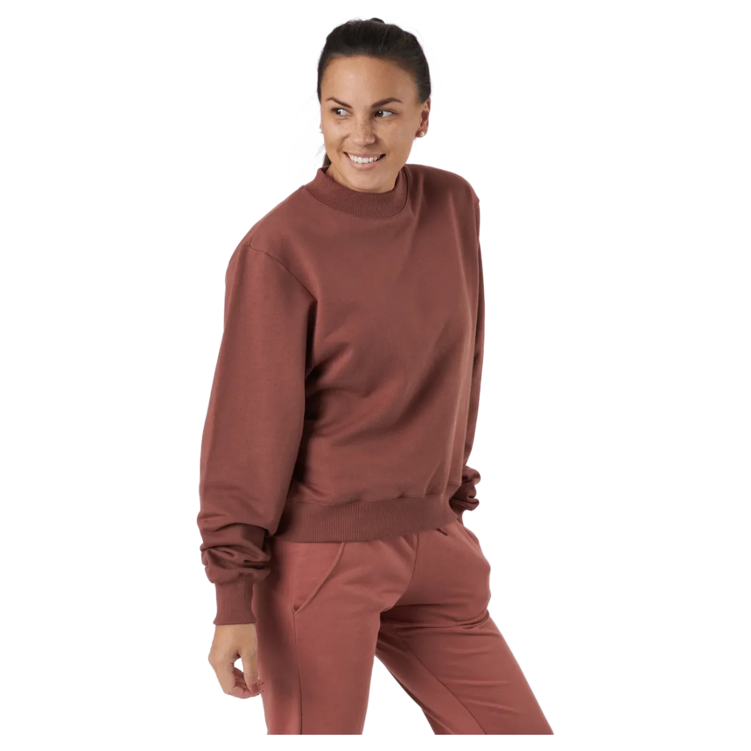 Sweatshirt Rust Brown