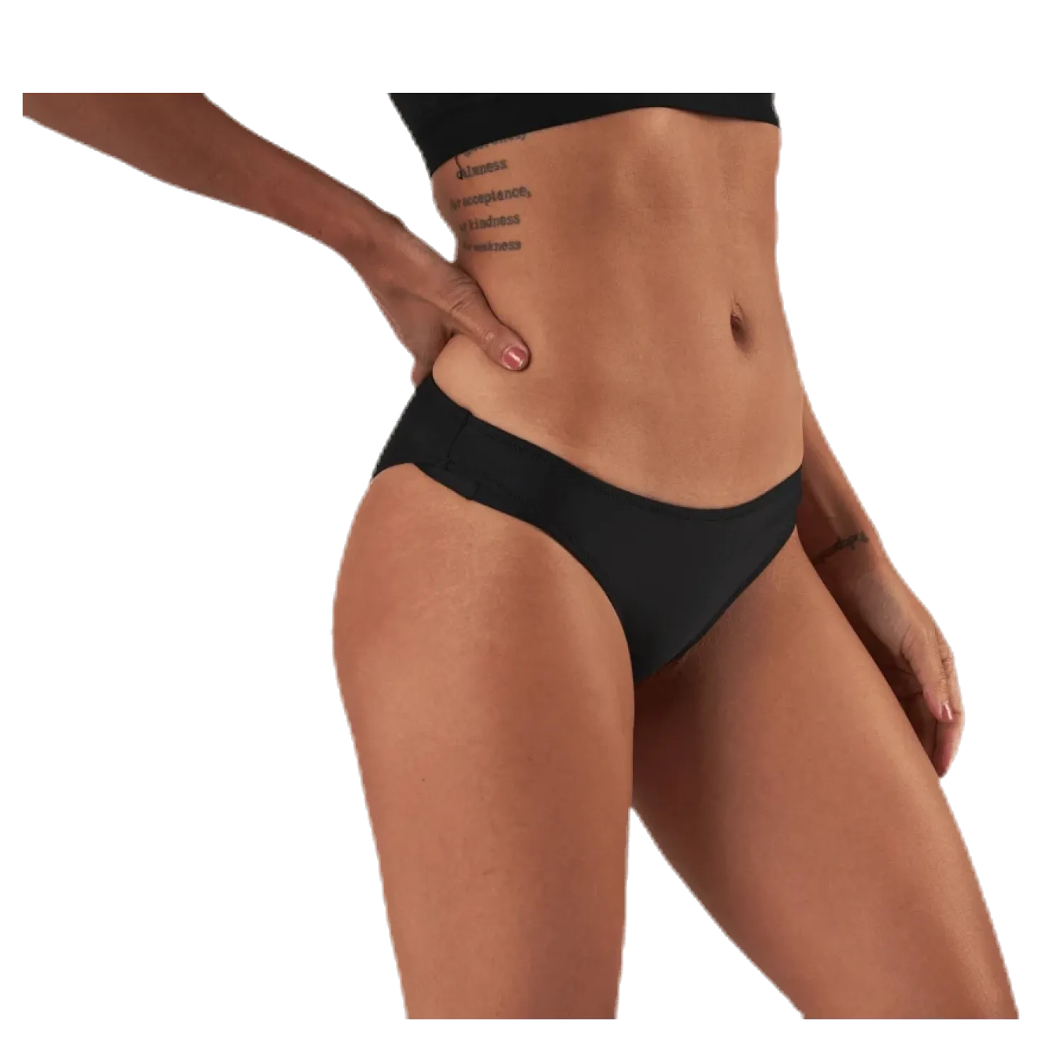 Swim Team Brief Black