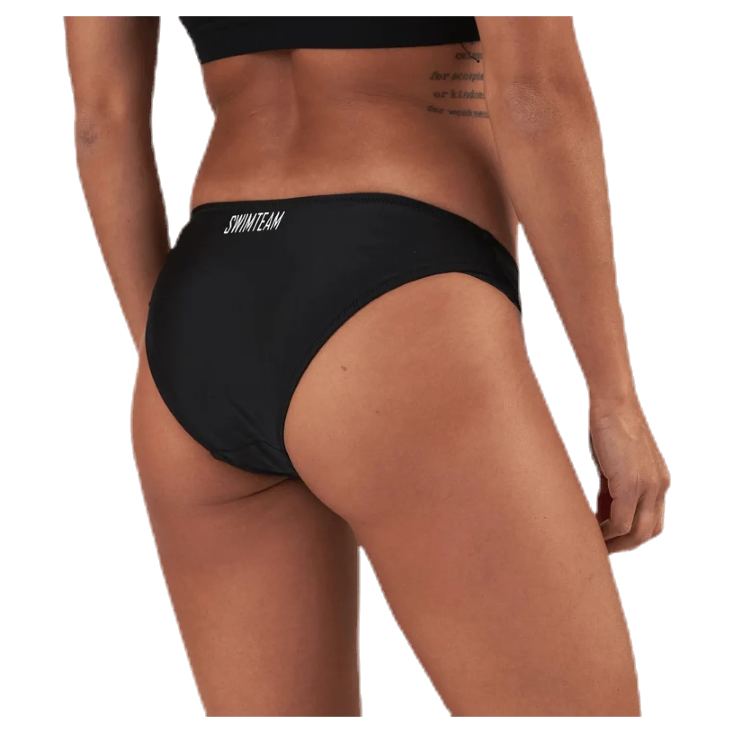 Swim Team Brief Black