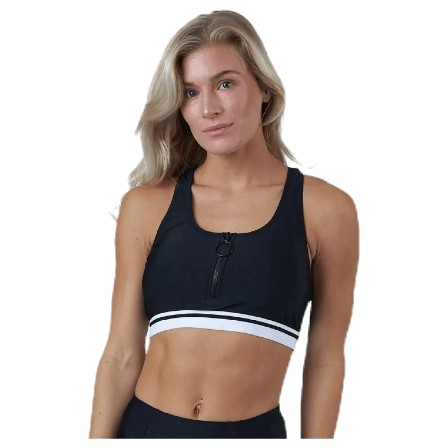Swim Team Top Black