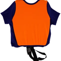 Swim Vest Orange/Navy