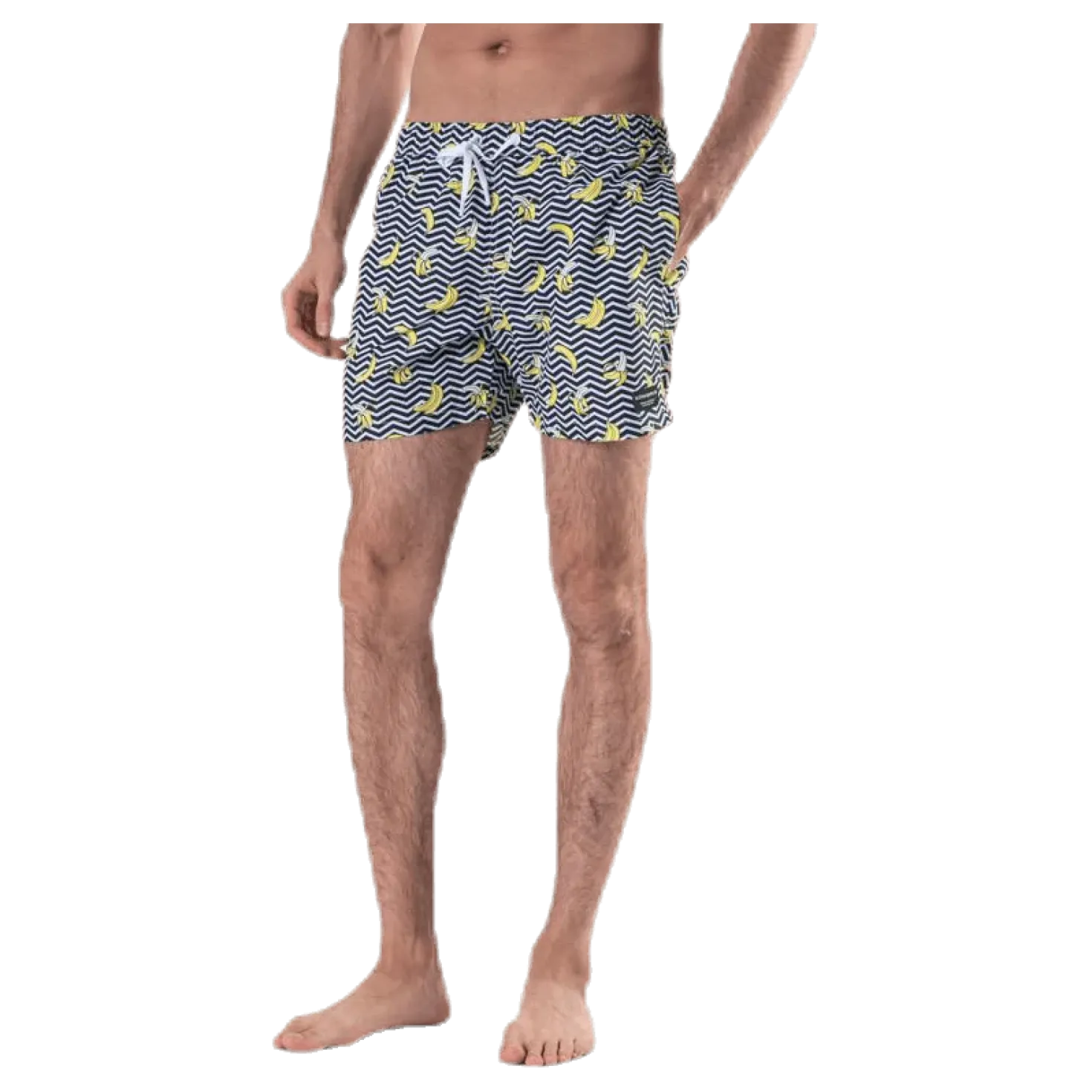 Sylvester Loose Shorts Black/Yellow