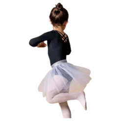 Symone Dance Skirt White