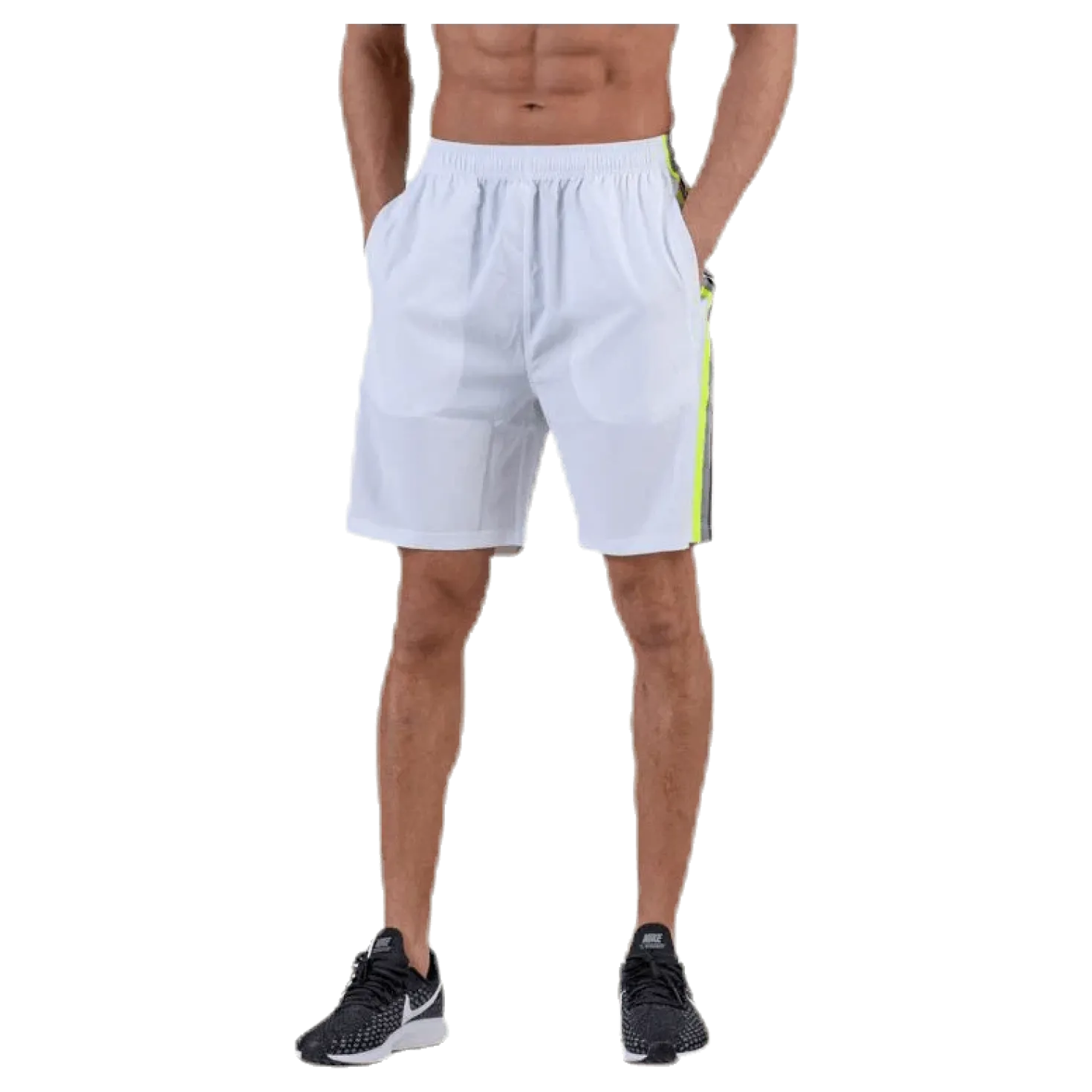 Taber Shorts White