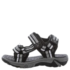 Tail Woven Sandal Black