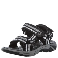 Tail Woven Sandal Black
