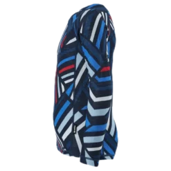 Taitoa Wool/Bamboo Blue/Red