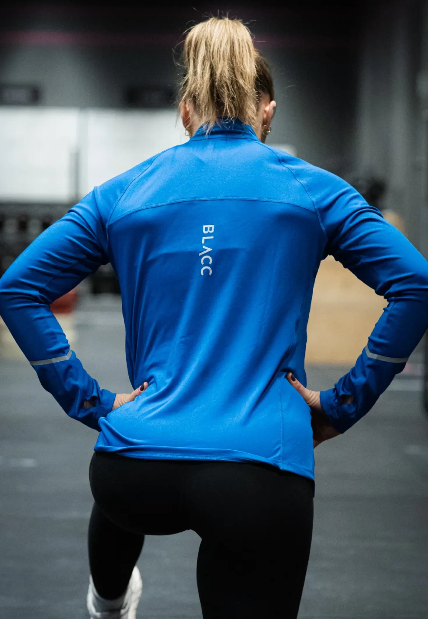 Talitha Long Sleeve Reflective Blue Lolite