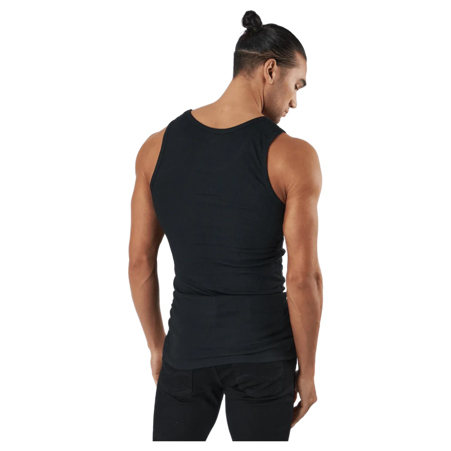 Tank Bamboo 2-pack Black