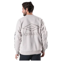 Taped Drop Shoulder Sweat Beige