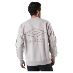 Taped Drop Shoulder Sweat Beige