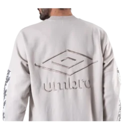 Taped Drop Shoulder Sweat Beige