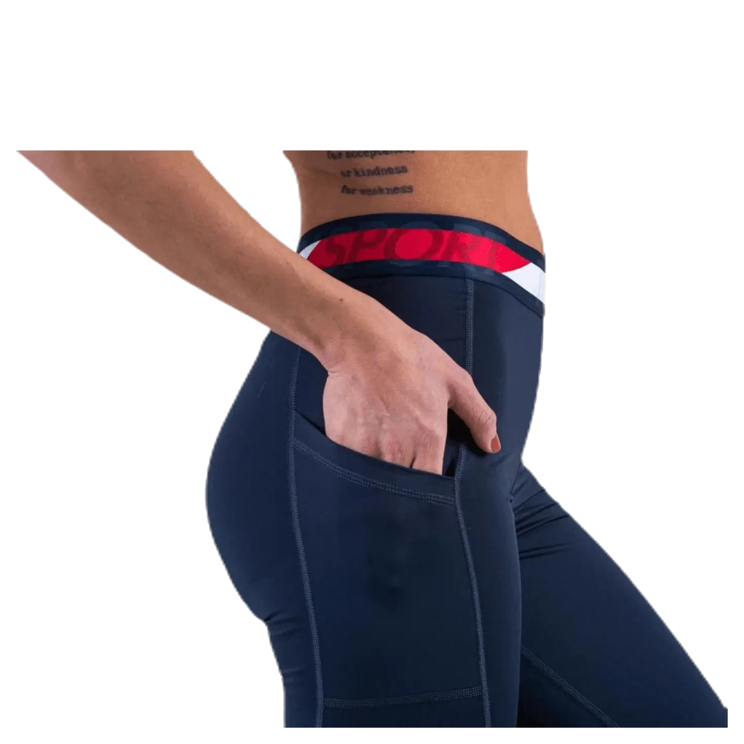 Tape Legging 7/8 Blue