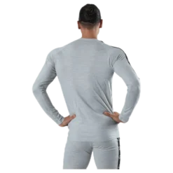Tape Merino Wool Crew Grey