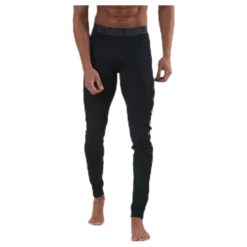 Tape Merino Wool Pants Black