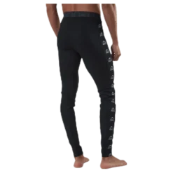 Tape Merino Wool Pants Black