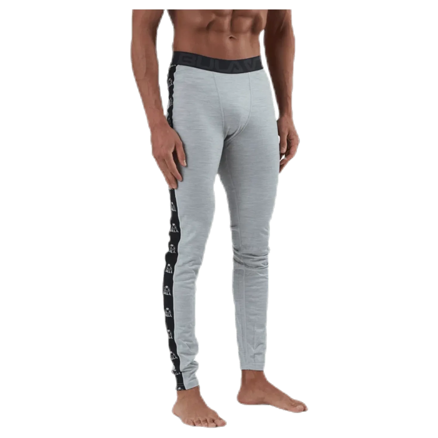 Tape Merino Wool Pants Grey