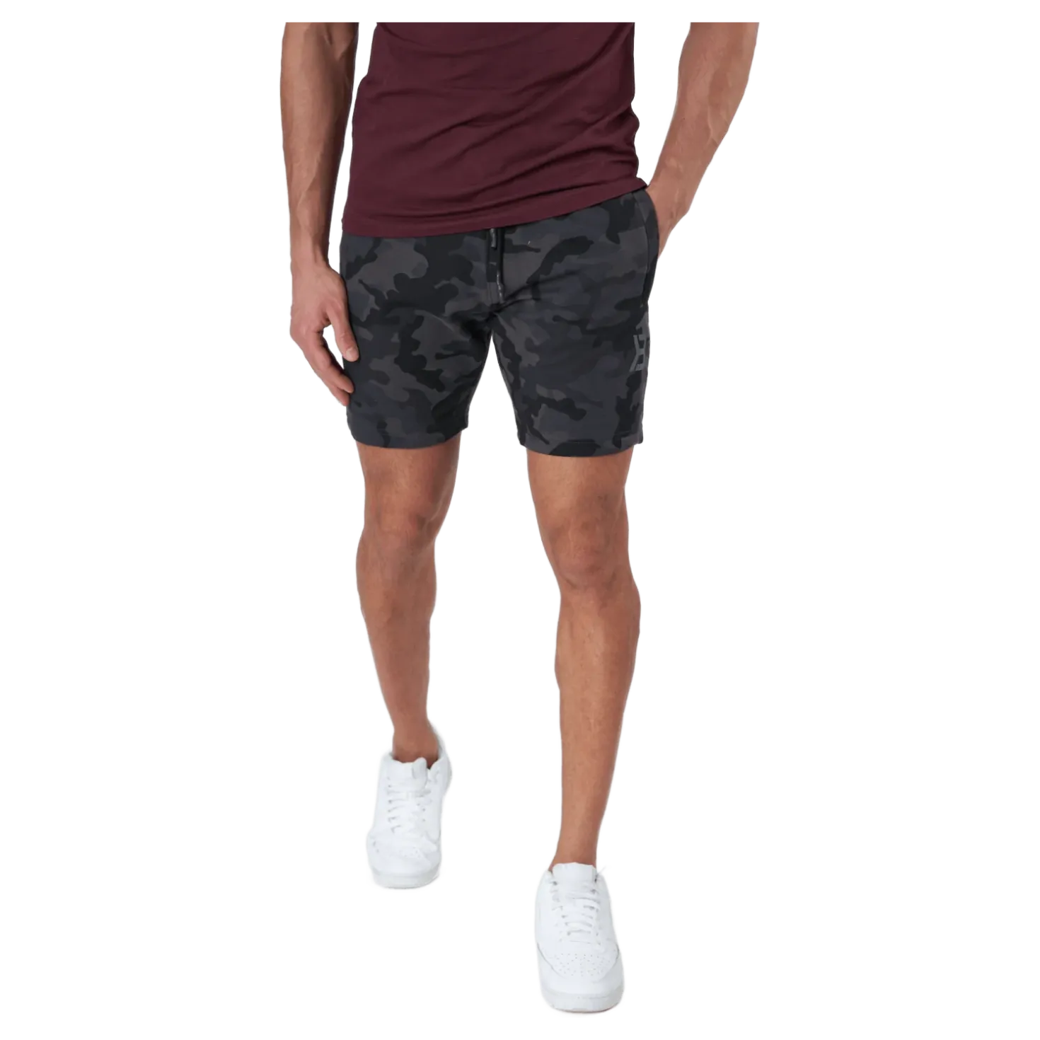 Tapered Sweatshorts Dark Camo