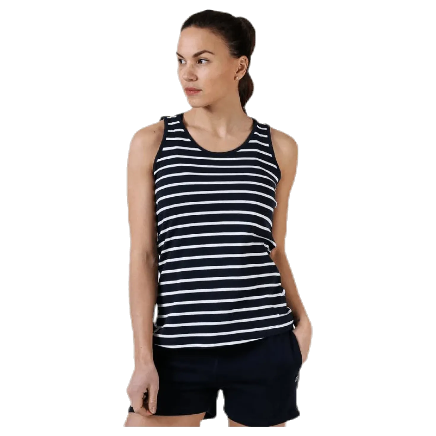 Taranto Tank Top Blue/White