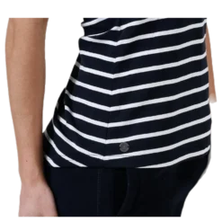Taranto Tank Top Blue/White