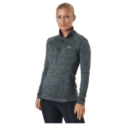 Tech 1/2 Zip - Twist Jet Gray