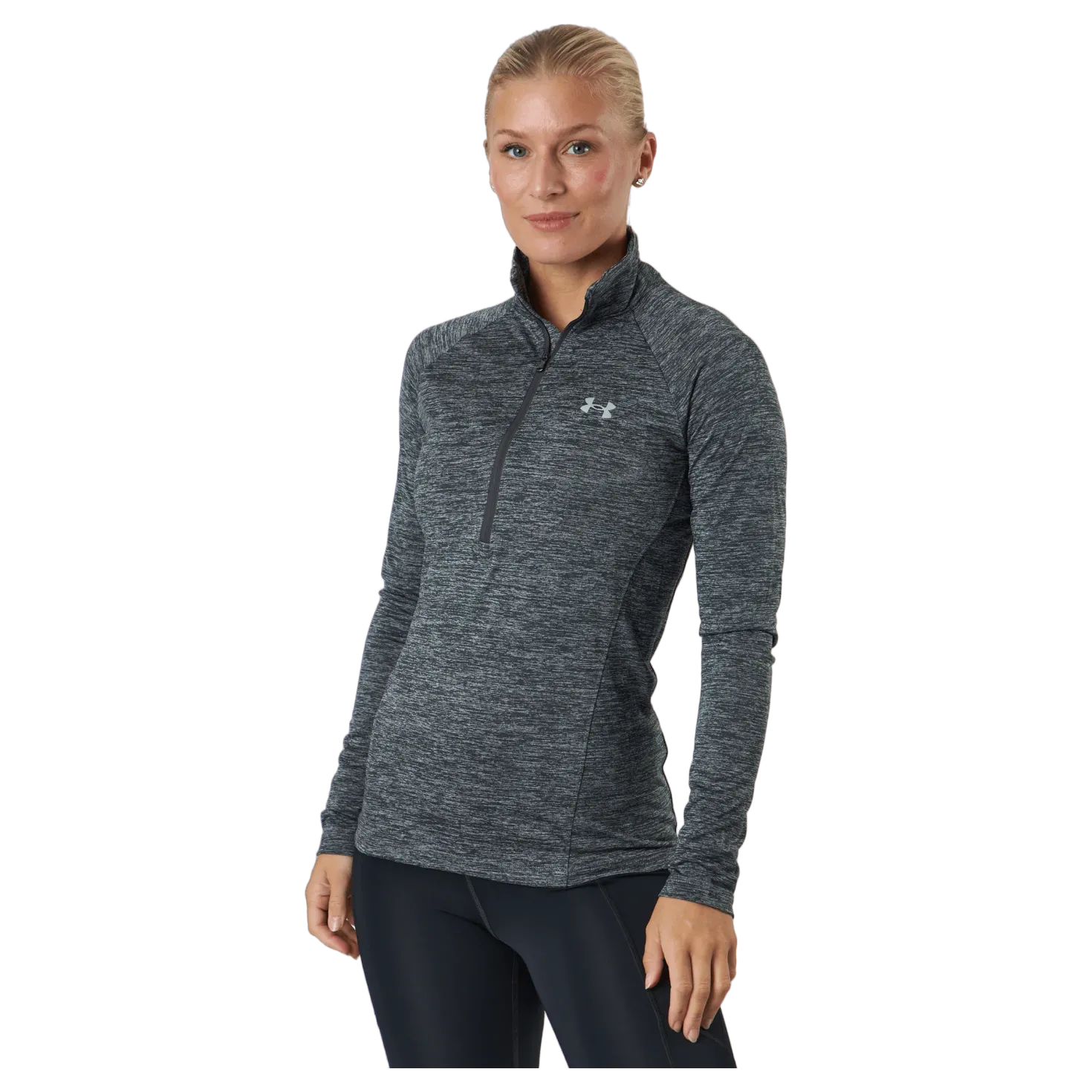 Tech 1/2 Zip - Twist Jet Gray
