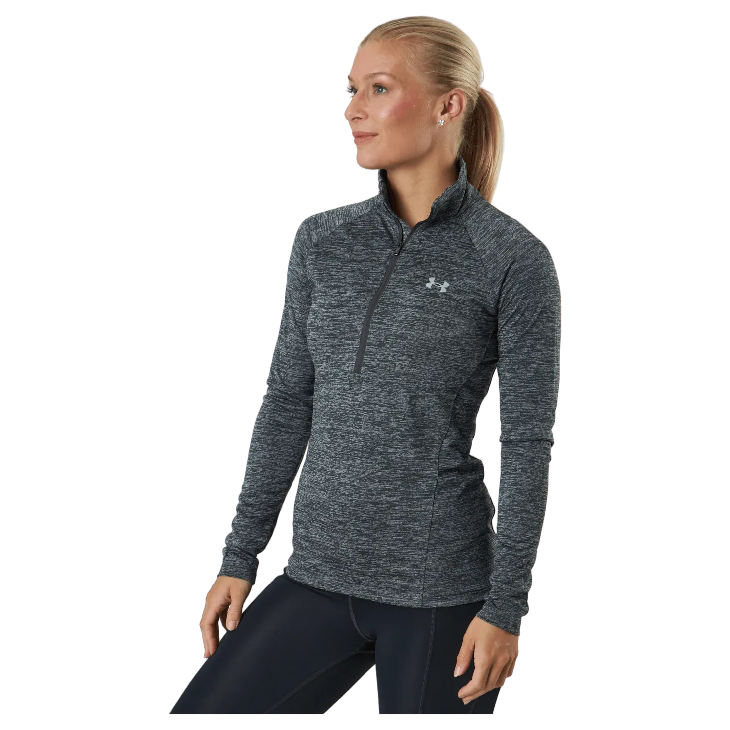 Tech 1/2 Zip - Twist Jet Gray