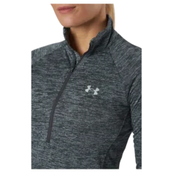 Tech 1/2 Zip - Twist Jet Gray