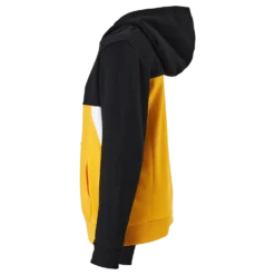 Teens Boys Lupo Blocked Hoody Black-saffron-bright White