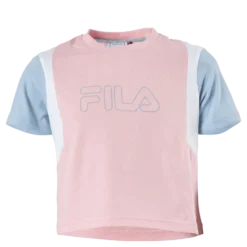 Teens Girls Samara Blocked Cro Coral Blush-blue Fog-bright Wh