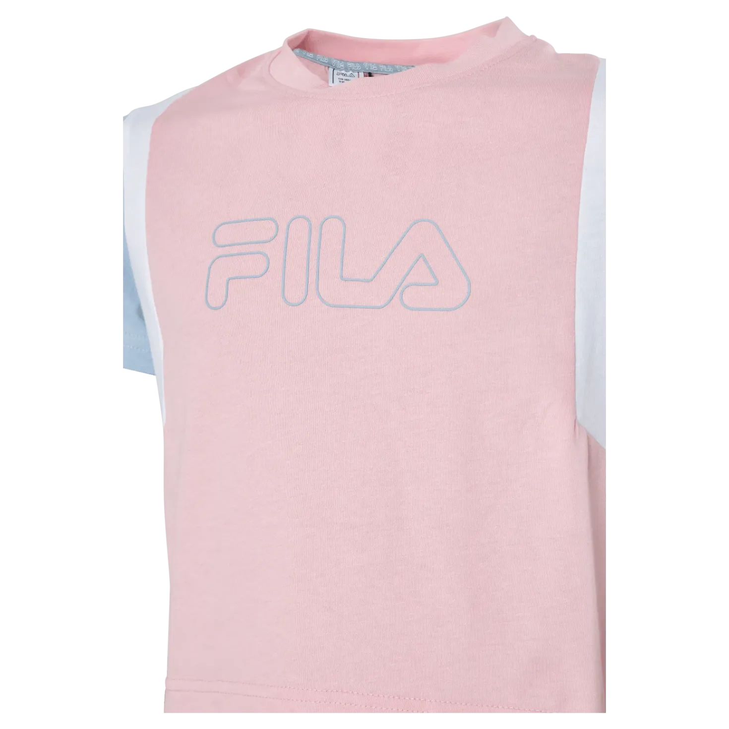 Teens Girls Samara Blocked Cro Coral Blush-blue Fog-bright Wh
