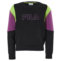 Teens Girls Samia Cropped Bloc Black-hyacinth Violet-love Bir