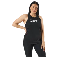 TE Graphic Vector Tank Black