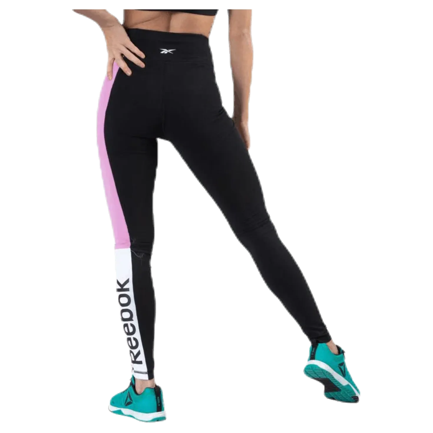 Te Linear Logo Legging Blue/Pink