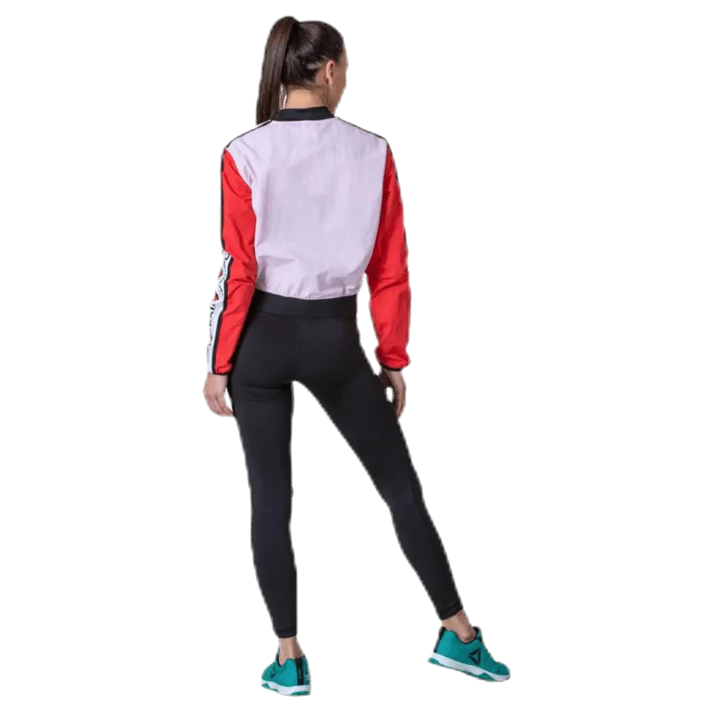 Te Myt Woven Jkt Ts Pink/Red
