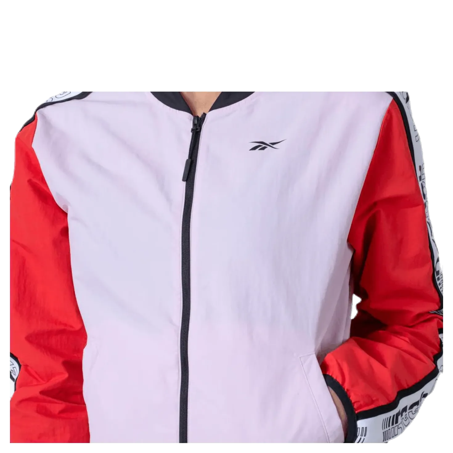 Te Myt Woven Jkt Ts Pink/Red
