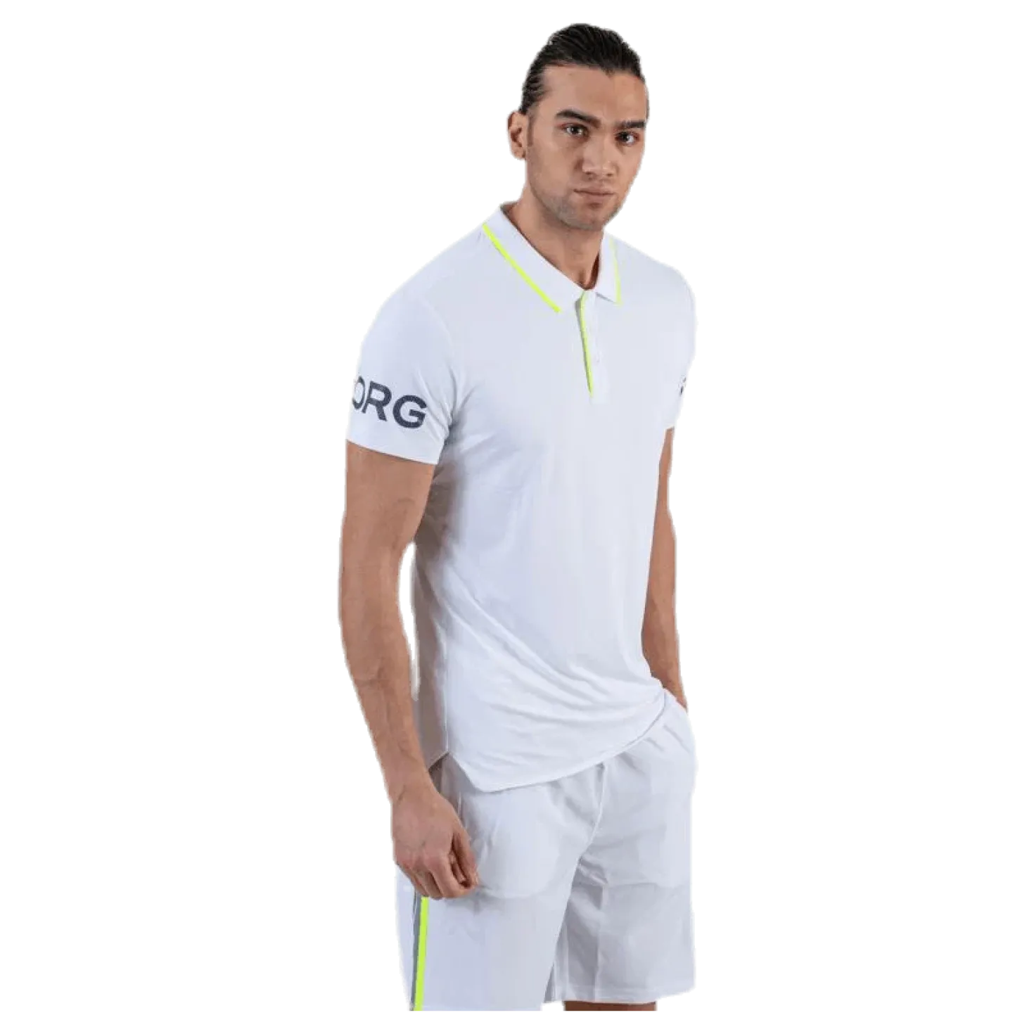 Tennis Polo White