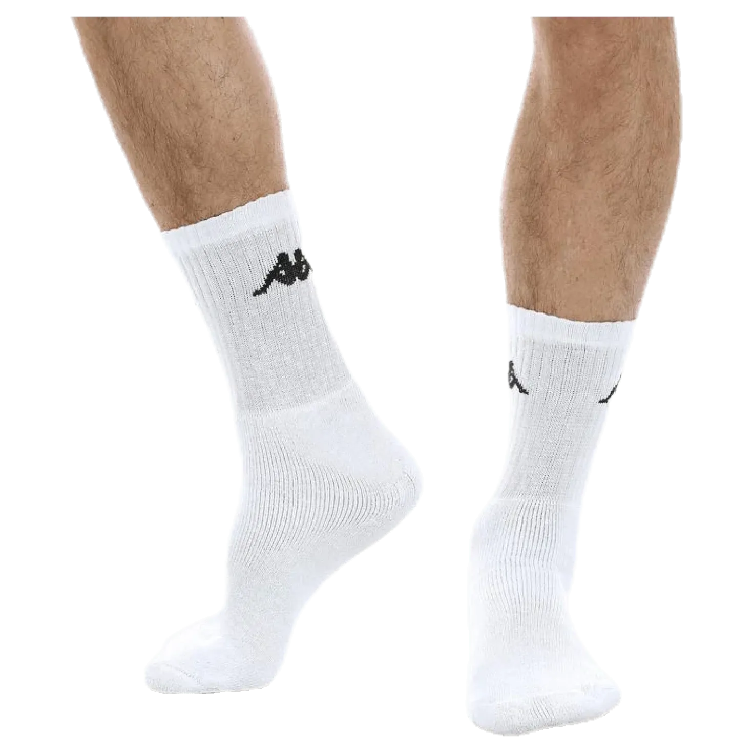 Tennis Trisper Socks 3pk White/Black