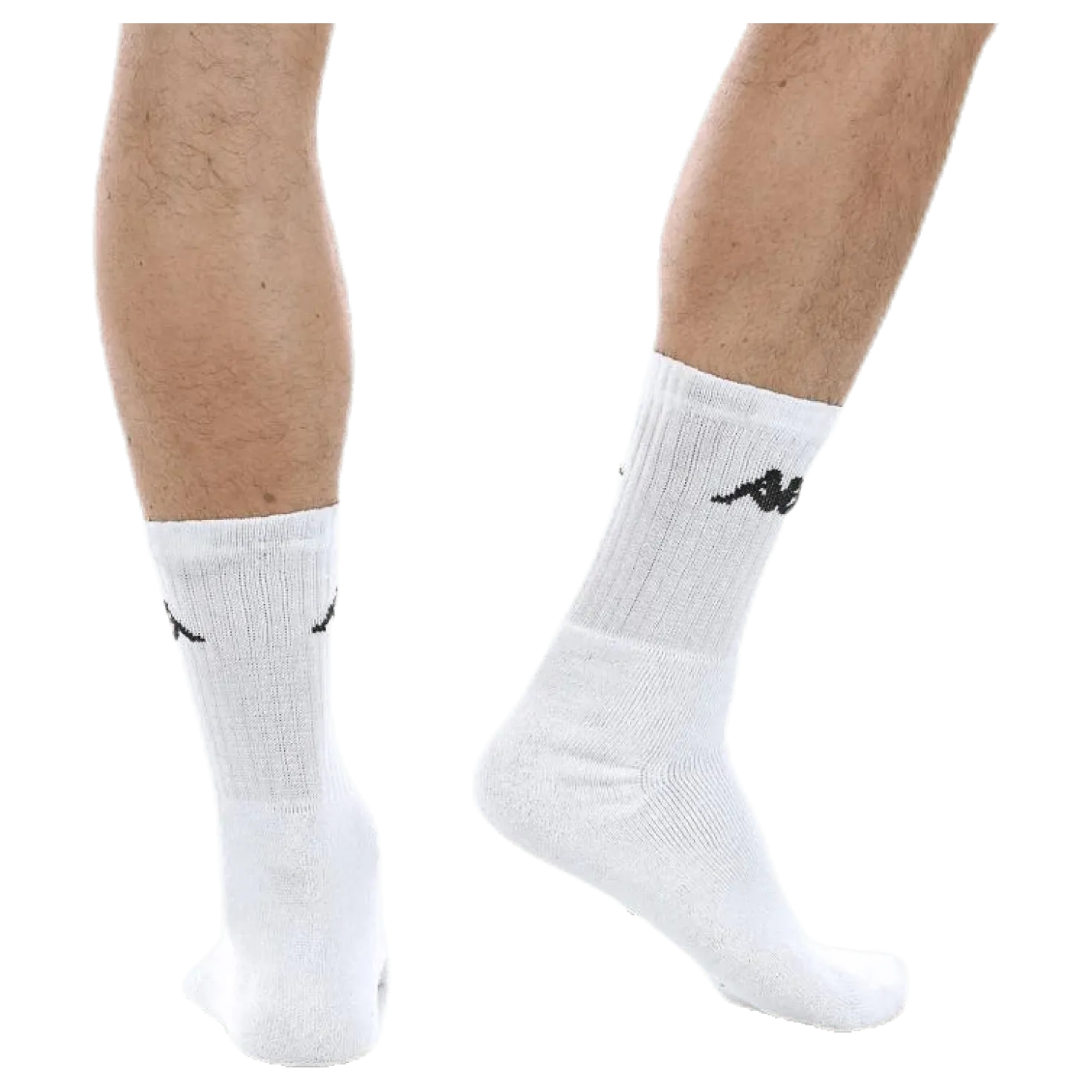 Tennis Trisper Socks 3pk White/Black