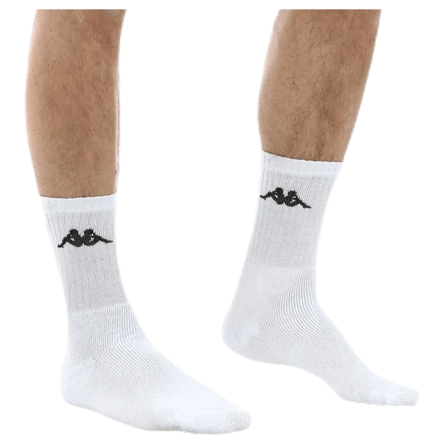 Tennis Trisper Socks 3pk White/Black