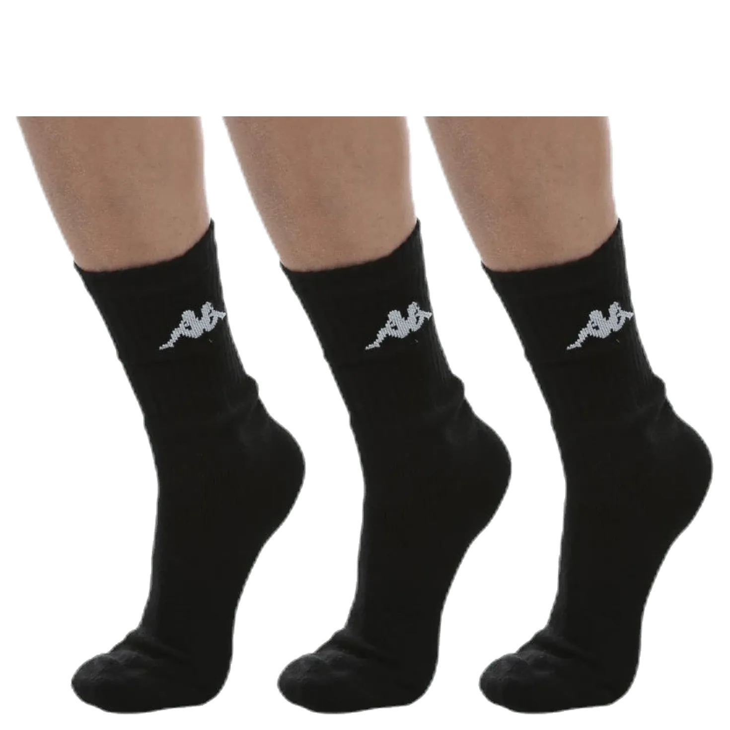 Tennis Trisper Socks 3pk White/Black