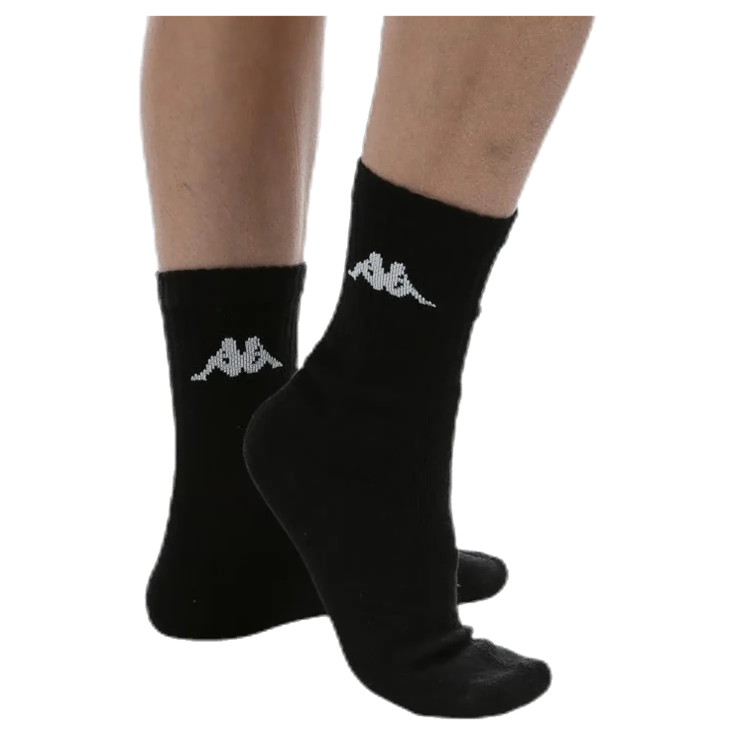 Tennis Trisper Socks 3pk White/Black