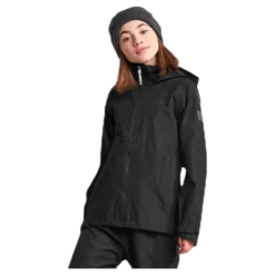 Tera Girls Rain Jacket Black