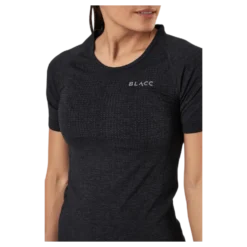Thea Seamless Tee Black