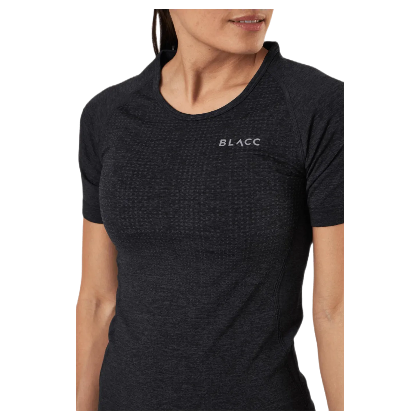 Thea Seamless Tee Black