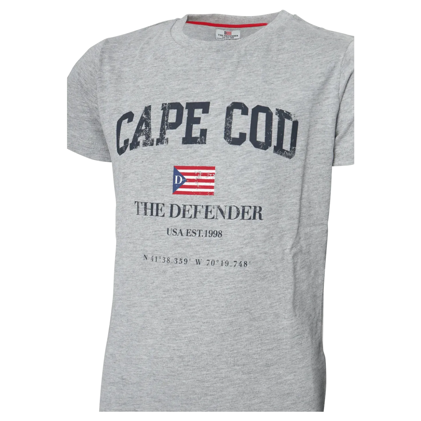 The Defender Alvin Jr Tee Grey Melange