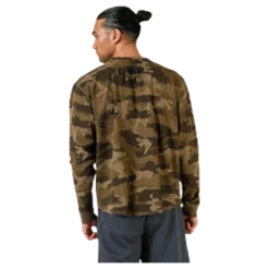 Thermal gym sweater Patterned/Green