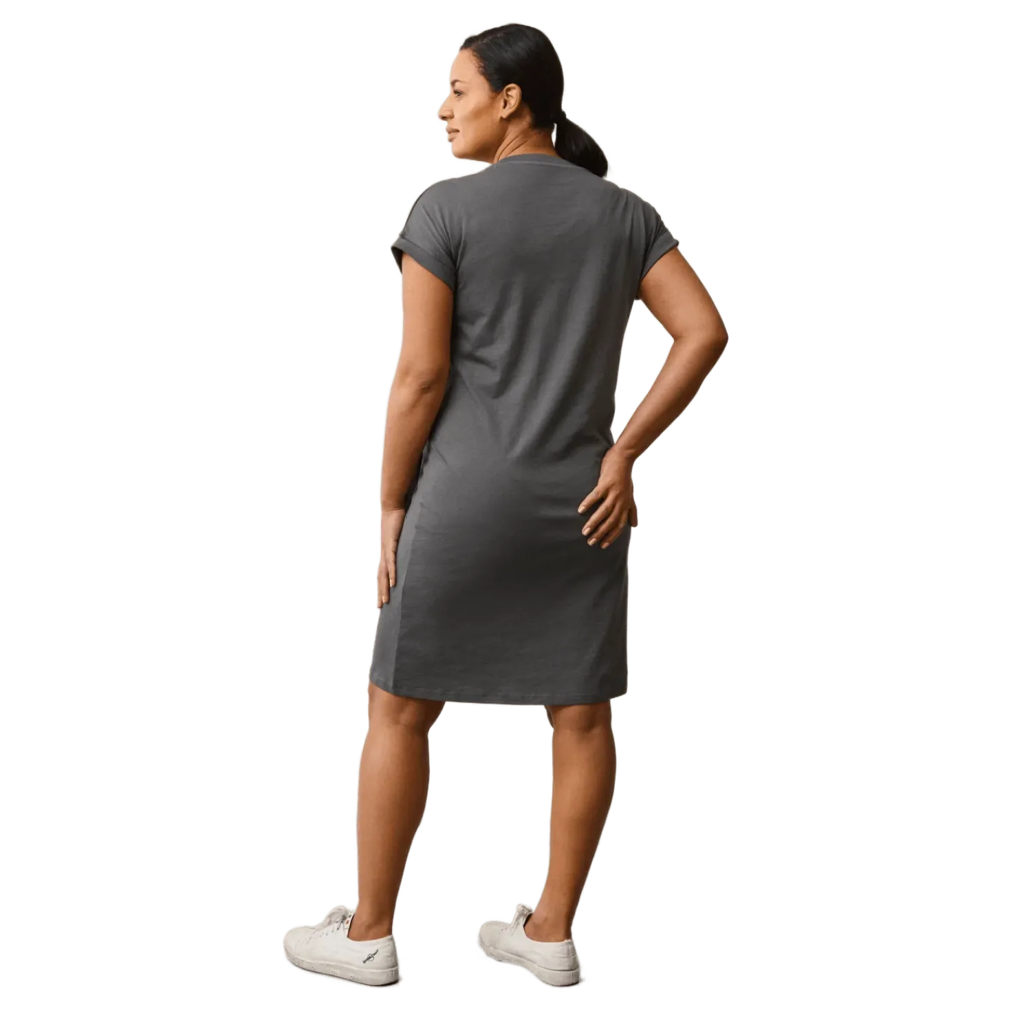 The-shirt Dress Willow Green
